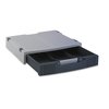 Innovera One-Level Monitor Stand w/Storage Drawer, 15 x 11 x 3, Gray/Charcoal IVR55000